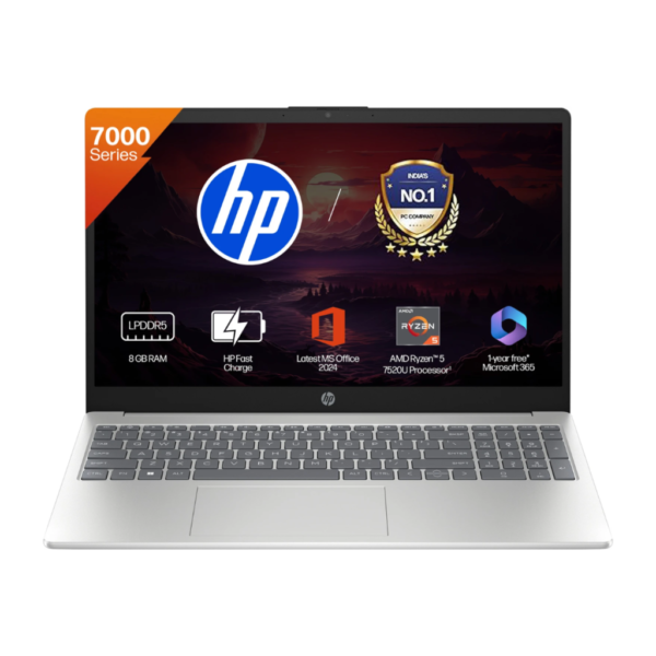 HP AMD Ryzen 5 Quad Core 7520U
