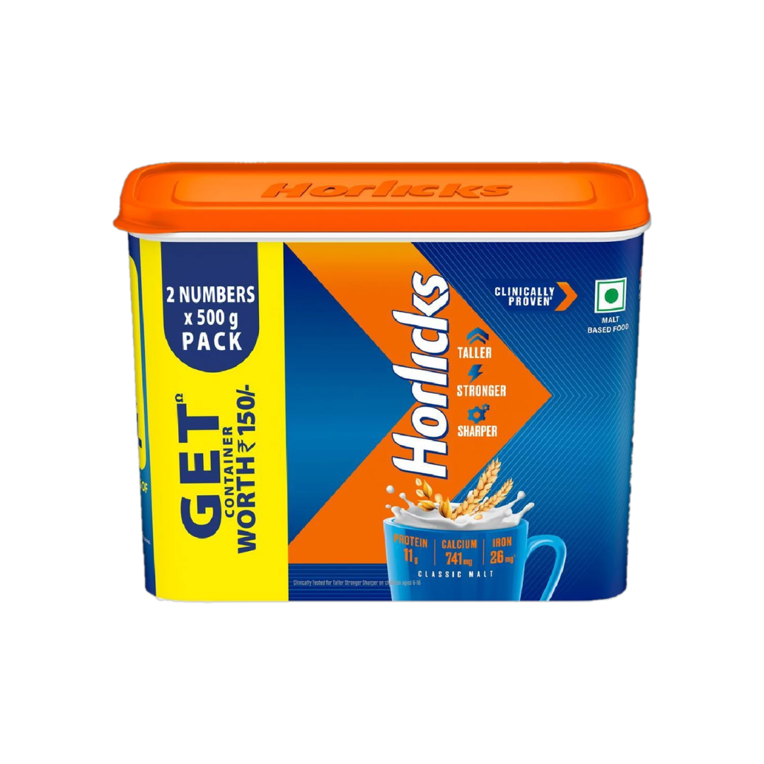 HORLICKS Nutrition Drink Plastic Container